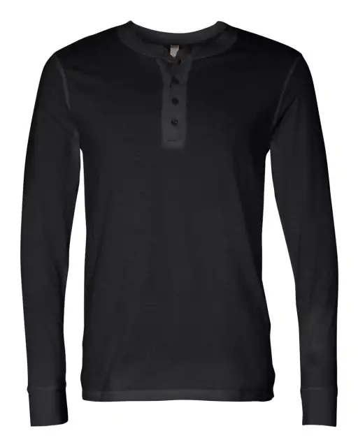 Bella 3150 — MEN'S JERSEY LONG SLEEVE HENLEY