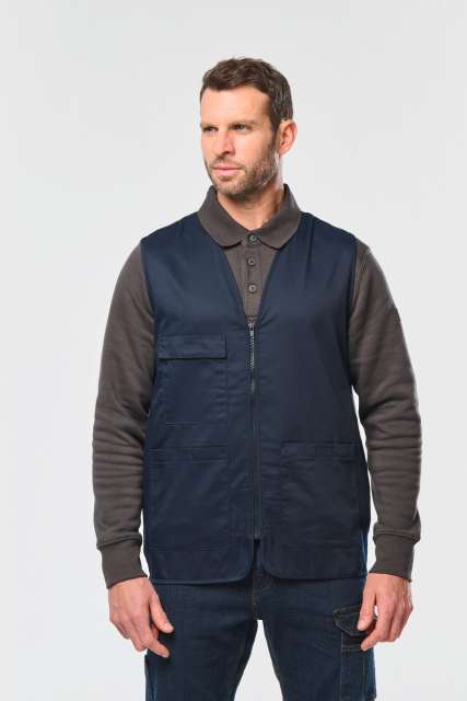 Designed To Work WK608 — UNISEX POLYCOTTON MULTI-POCKET VEST