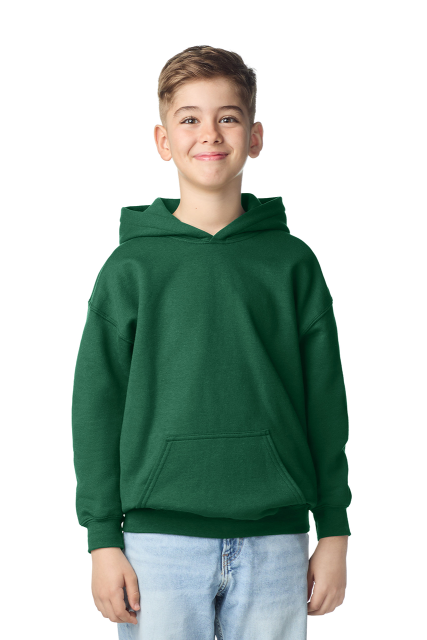 Gildan 18500B — HEAVY BLEND™ YOUTH HOODED SWEATSHIRT