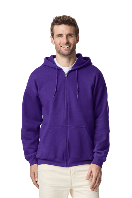 Gildan 18600 — HEAVY BLEND™ ADULT FULL ZIP HOODED SWEATSHIRT