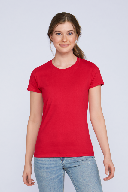 Gildan 4100L — PREMIUM COTTON® LADIES' T-SHIRT