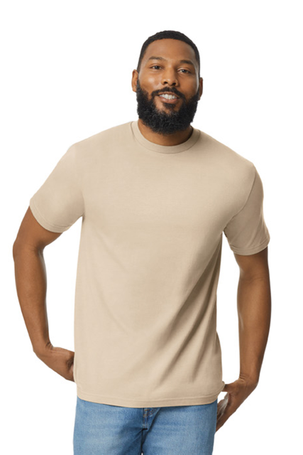 Gildan 65ENLB0 — SOFTSTYLE™ MIDWEIGHT ADULT NO LABEL ENZYME WASH T-SHIRT