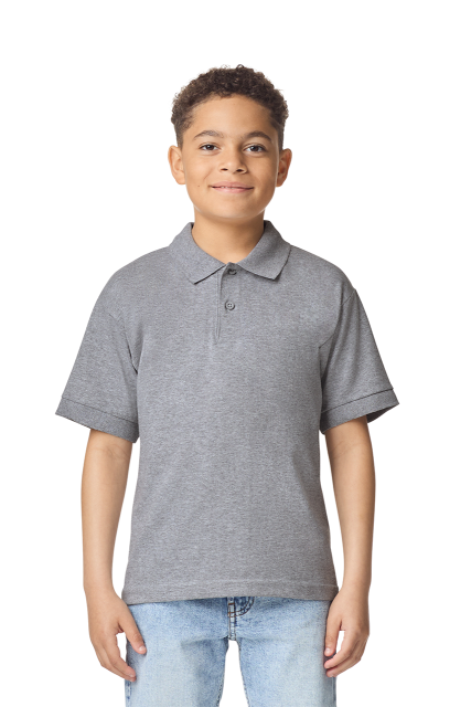 Gildan 8800B — DRYBLEND® YOUTH JERSEY POLO SHIRT