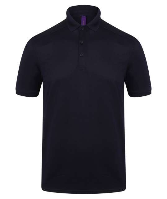 Henbury H460 — MEN'S' SLIM FIT STRETCH POLO SHIRT + WICKING FINISH