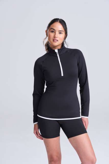 Just Cool JC036 — WOMEN'S COOL 1/2 ZIP SWEAT