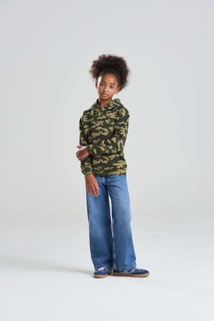 Just Hoods JH014J — KIDS CAMO HOODIE