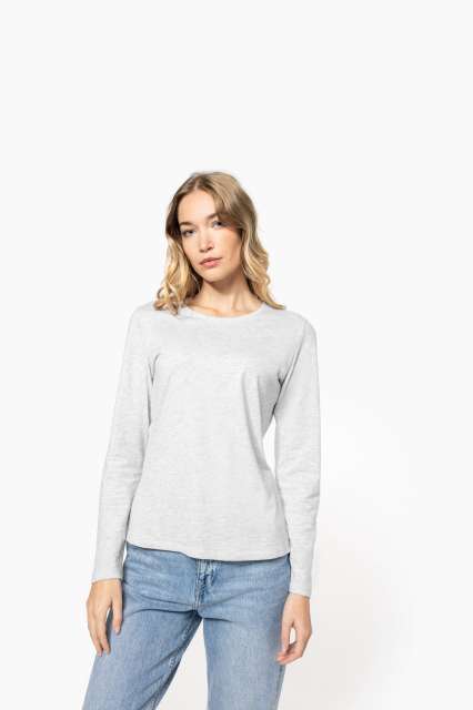 Kariban K383 — LADIES' LONG-SLEEVED CREW NECK T-SHIRT