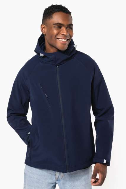 Kariban K413 — MEN'S DETACHABLE HOODED SOFTSHELL JACKET