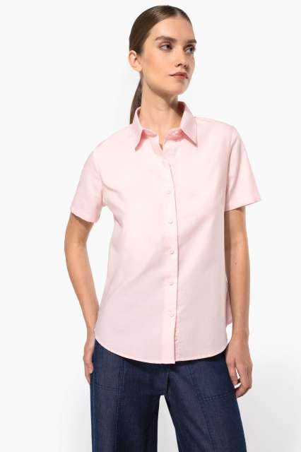 Kariban K536 — LADIES' SHORT-SLEEVED OXFORD SHIRT