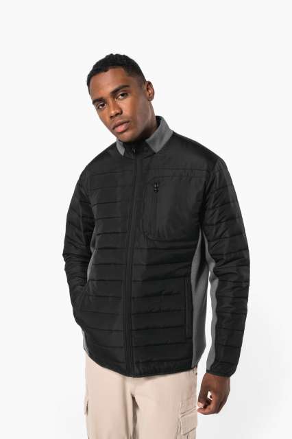 Kariban K6171 — MEN'S BI-MATERIAL PADDED JACKET
