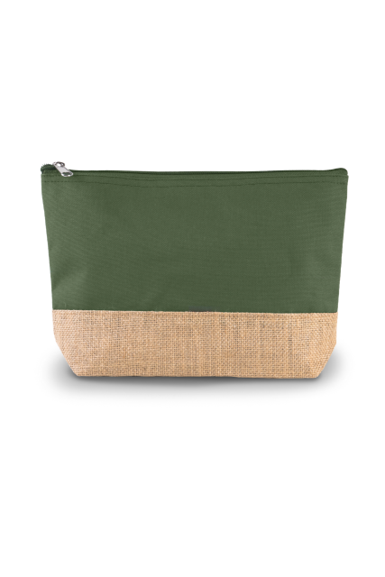 Kimood KI0276 — CANVAS & JUTE POUCH