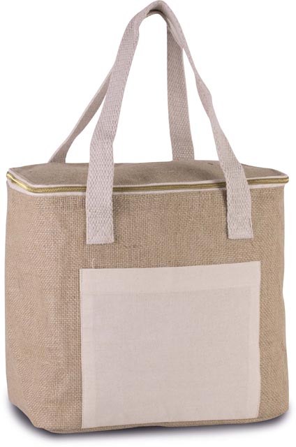 Kimood KI0353 — JUTE COOL BAG - MEDIUM SIZE