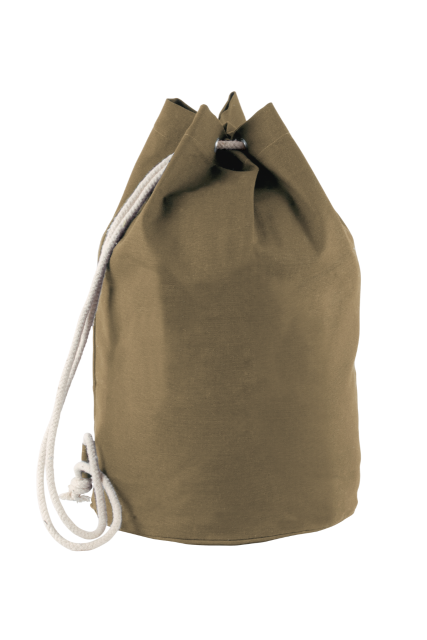 Kimood KI0629 — COTTON SAILOR-STYLE BAG WITH DRAWSTRING