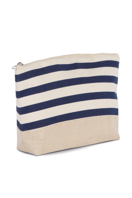 Kimood KI0752 — NAUTICAL PRINT ACCESSORIES POUCH