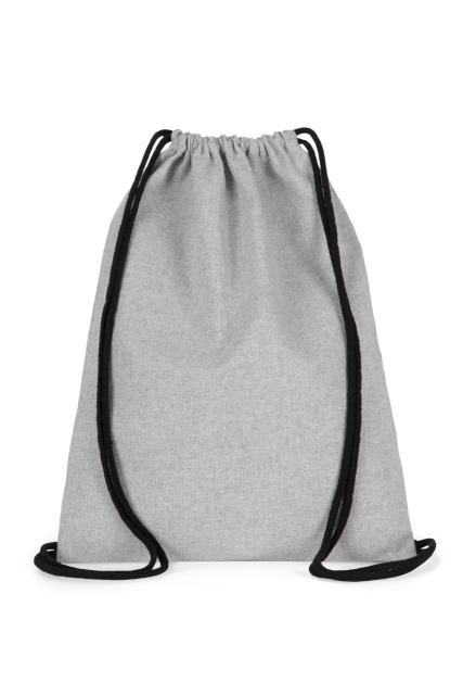 Kimood KI5102 — SMALL RECYCLED BACKPACK WITH DRAWSTRING