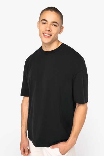 Native Spirit NS326 — MEN'S WASHED EFFECT OVERSIZED T-SHIRT
