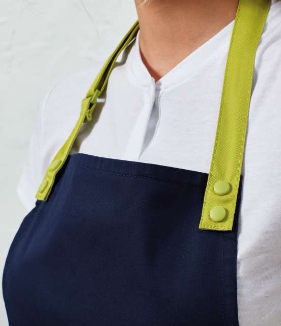 Premier PR191 — 'COLOURS ' SWAP & POP APRON - STRAP