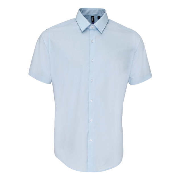 Premier PR209 — MEN'S POPLIN SUPREME SHORT SLEEVE SHIRT