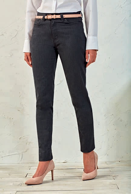 Premier PR570 — LADIES' PERFORMANCE CHINO JEANS