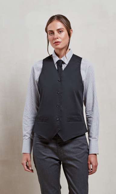 Premier PR621 — LADIES’ HOSPITALITY WAISTCOAT
