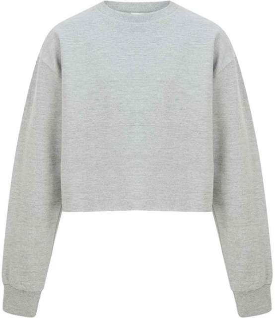 SF Clothing SM515 — KIDS' CROPPED SLOUNGE SWEAT