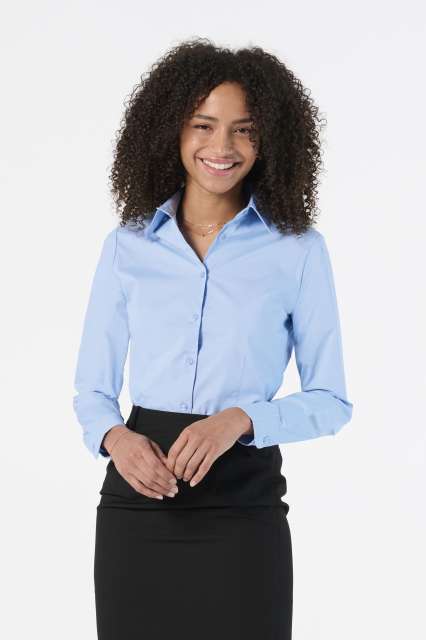 SOL'S 17015 — SOL'S EDEN - LONG SLEEVE STRETCH WOMEN'S SHIRT
