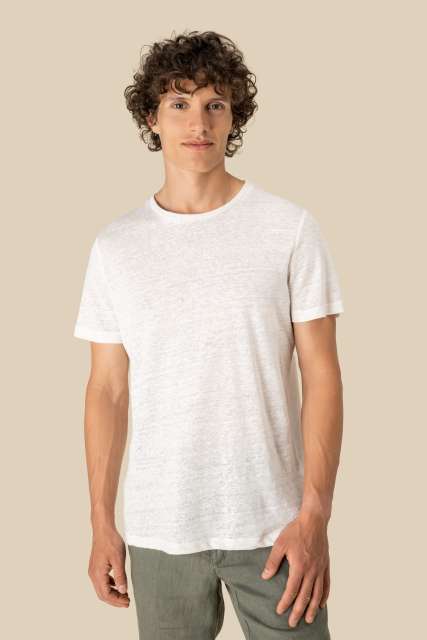 Spasso SP320 — MEN'S LINEN T-SHIRT