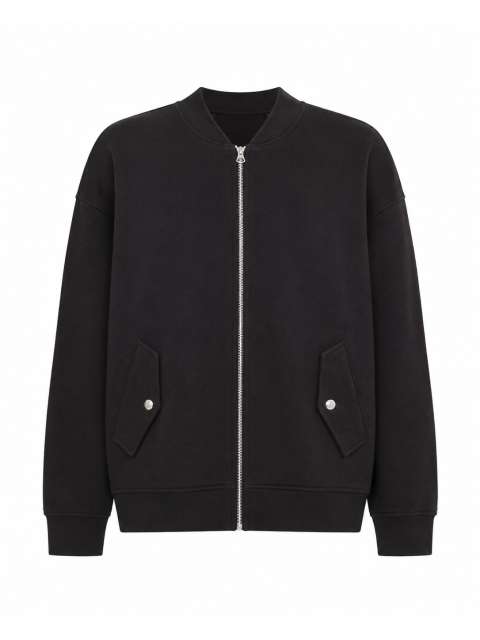 True Blanks TB02M110 — MENS BOXY BOMBER SWEATER
