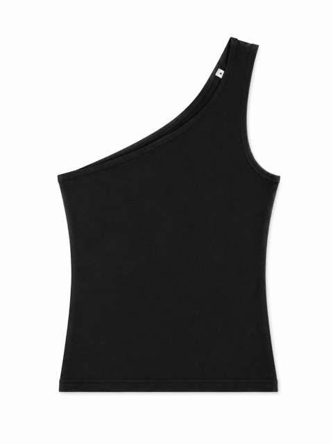 True Blanks TB02W051 — WOMENS FITTED ONE SHOULDER TOP